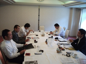 東商物流協同組合理事会及び雑誌取材が行われました。